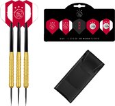 Ajax Dartpijlen - Gold - 23 gram - Multipack 5 Sets Dart Flights - Dart Shafts - Darts - Cadeau