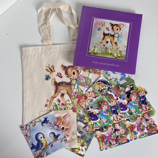 Poeziealbum cadeauset (paars)