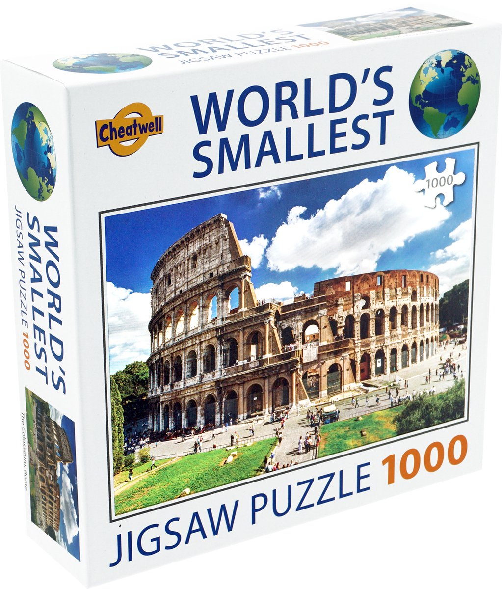 Cheatwell Games World's Smallest 1000 Piece Puzzle Venice Canals