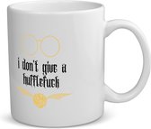 Akyol - i don't give a hufflefuck koffiemok - theemok - Quotes - het boeit mij niet - grappige tekst - quotes - verjaardagscadeau - verjaardag - cadeau - kado - geschenk - gift - 350 ML inhoud