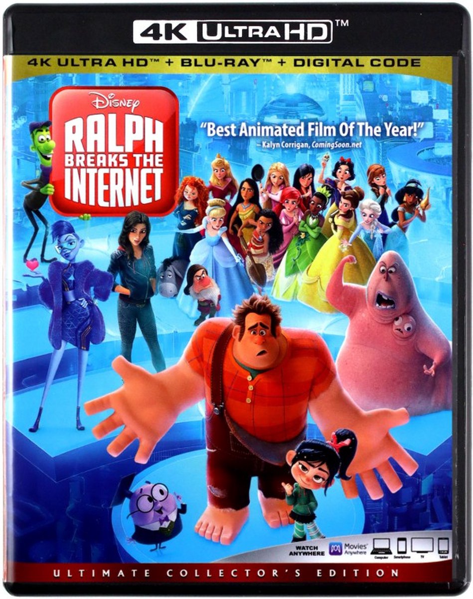 Ralph Breaks the Internet [Blu-Ray 4K]+[Blu-Ray] - 