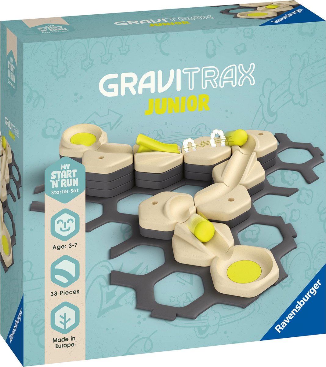 GraviTrax Junior Starter - Set My Start and run - Knikkerbaan