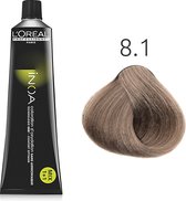 L'Oréal - INOA - 8.1 Blond Cendré Clair - 60 gr