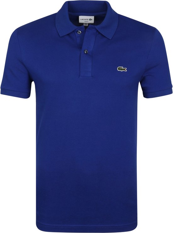Lacoste - Pique Poloshirt Donkerblauw - Slim-fit - Heren Poloshirt Maat XXL