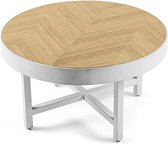 Hoppa! Salontafel rond 74 cm, Lennox, eiken