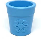 Sodapup Flower Pot Treat Dispenser Large Blue - Verrijking voor honden - Enrichment - Voerverrijking - Uitdaging voor je hond