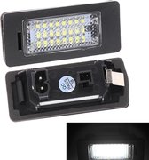 Éclairage de plaque d'immatriculation LED compatible avec BMW BMW E81 / E82 / E90 / E91 / E92 / E93 / E60 / E61 / E39 X1 / E84 X5 / E70 X6 / E71