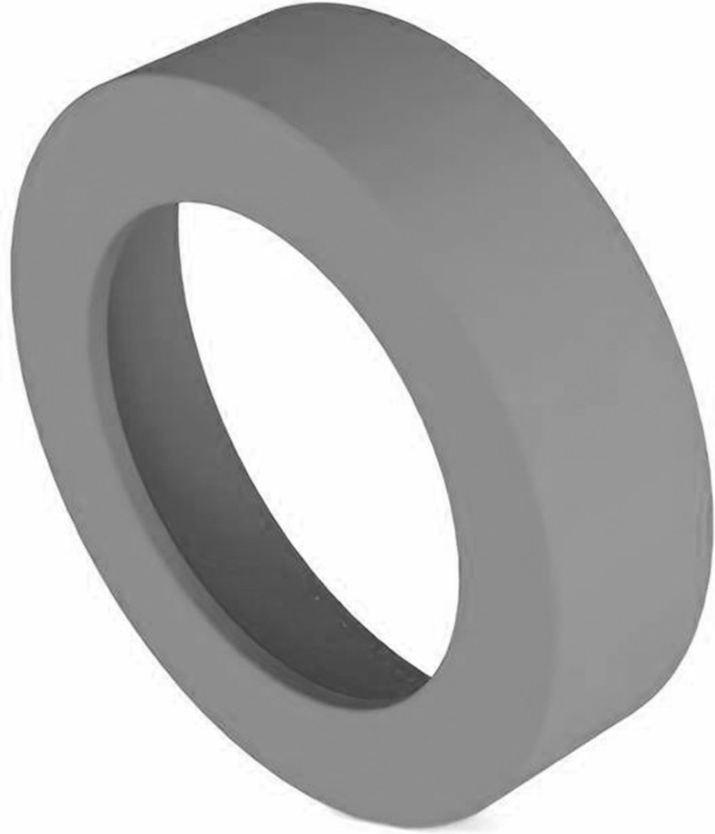 Team Bicep Siliconen Bekerbeschermer - Grijs - Stabiele Grip - Makkelijk Aan te Brengen - Antislip - Cuphouder