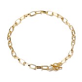Lumici® | CollarBone Chain - Necklace - Sleutelbeen Ketting - Cadeau Voor Vrouwen - Moederdag Cadeau - Valentijn - Liefde - Verrassing - Goud & Zilver