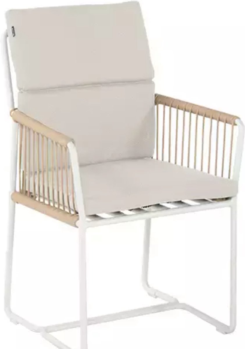 Hartman Modica Rope Chaise de jardin - Blanc