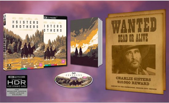 The Sisters Brothers 4K UHD LIMITED EDITION (Arrow Video)