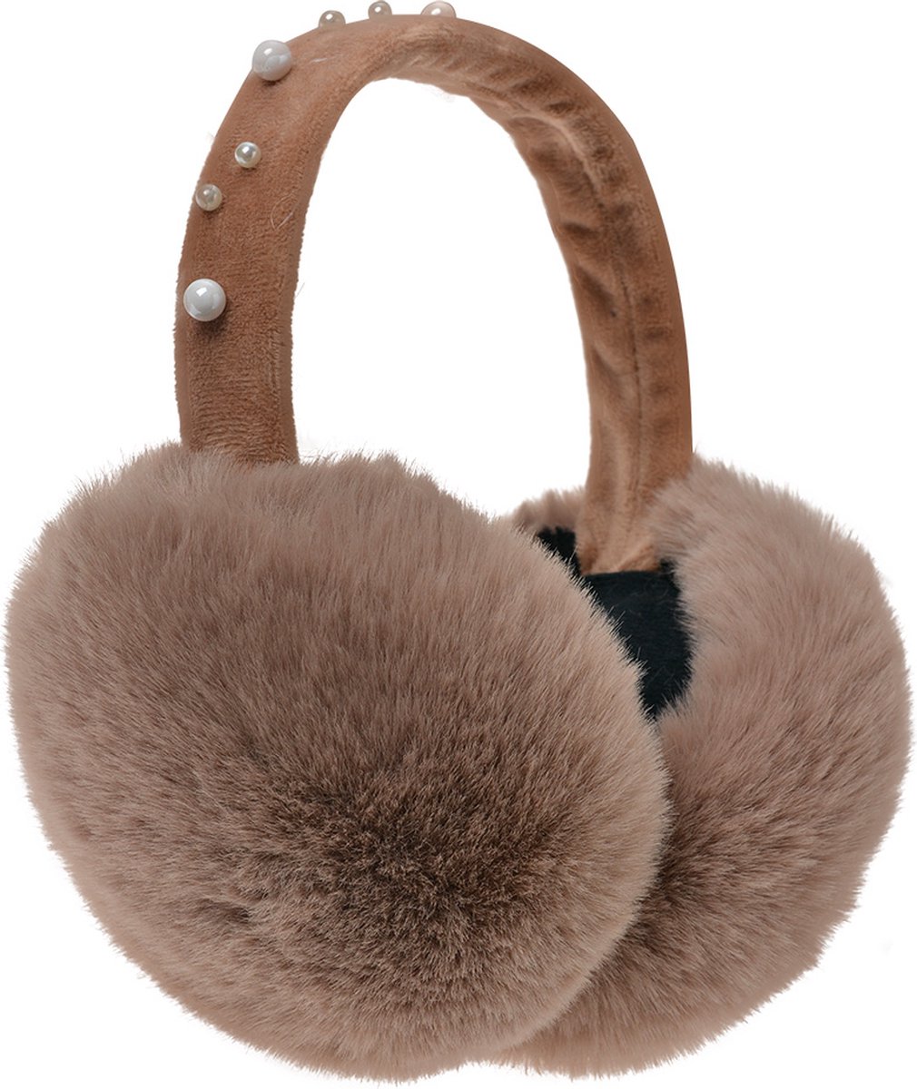 Juleeze Oorwarmers Meisjes Bruin Polyester