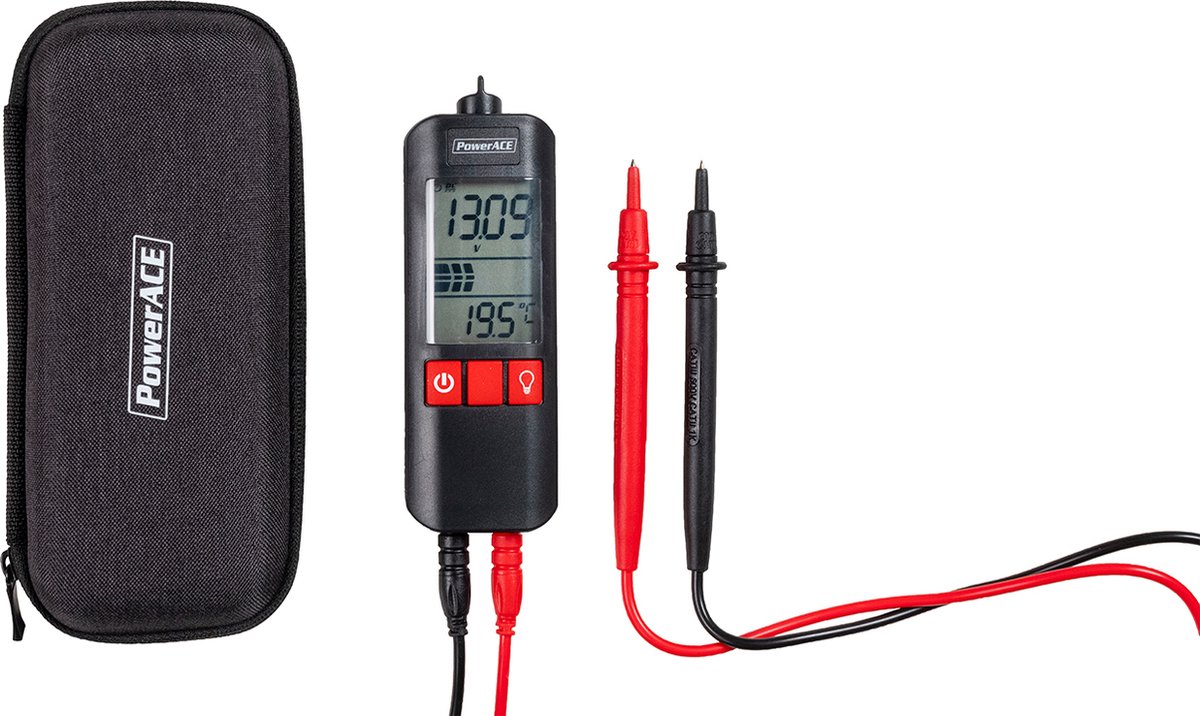 PowerACE AM-1 | automatische multimeter | inclusief opberghoes