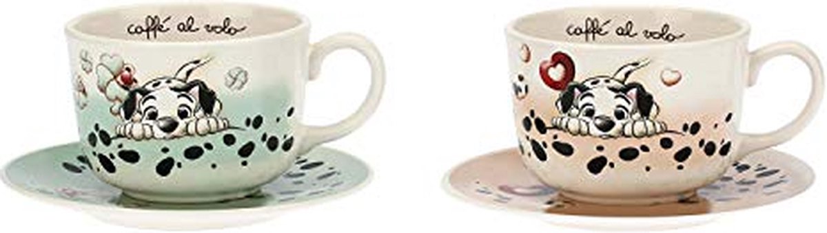 THUN - Set of 2 Large Dalmatian Cups