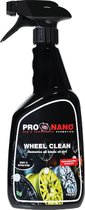 ProNano | Pro Nano Wheel Clean 750ml | Ready to Use | Nano Technologie | Wheel Clean wordt gebruikt bij het reinigen van velgen. Het product bevat een unieke combinatie van ingrediënten die alle van vuil oplost. Denk aan remstof, smeer, olie