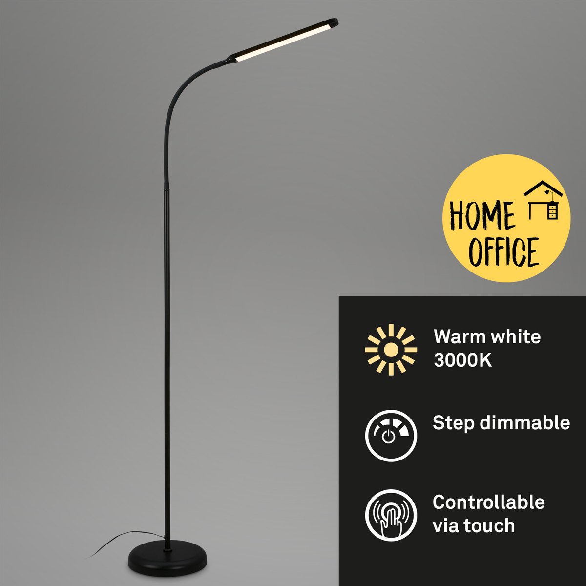 BRILONER Pivaz - Vloerlamp dimbaar thumbnail 5