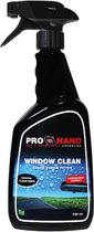 ProNano | Pro Nano Window Clean 750ml | Nano Technologie | Reinigt glas en spiegels. Elimineert vervuilingen van insecten en vergeling door rook en nicotine. Geschikt voor kunststof delen. Perfect voor spiegels, kristal, keukenapparatuur en keramiek