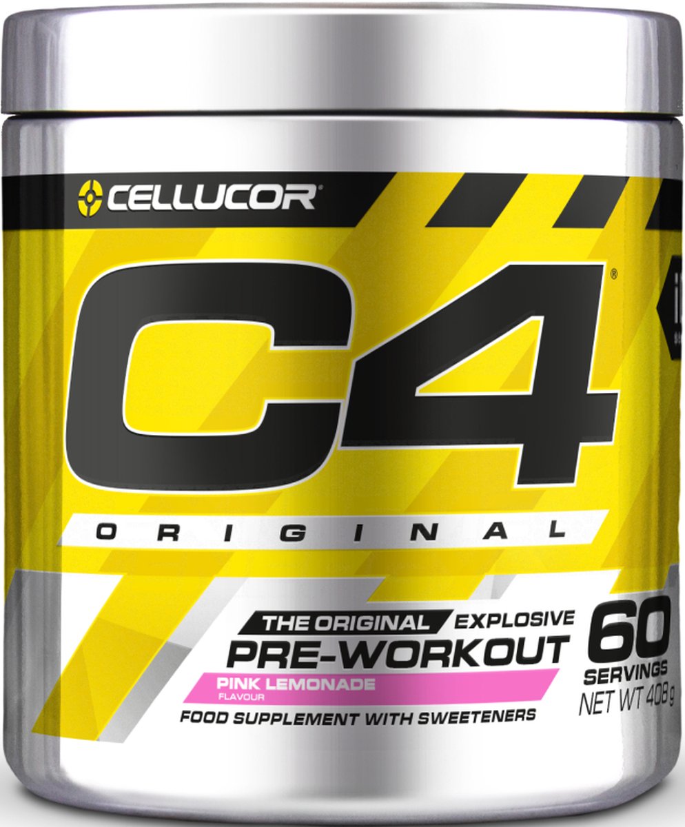 Goedkoopste Cellucor C4 Original Pre Workout - Pink Lemonade - 60 shakes (400 gram