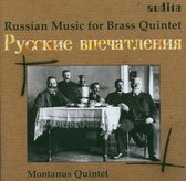 Montanus Quintet - Russian Brass Music (CD)