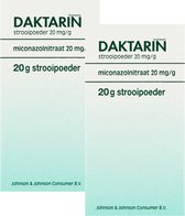 Daktarin Strooipoeder Miconazolnitraat 20mg/g - 2 x 20 gram
