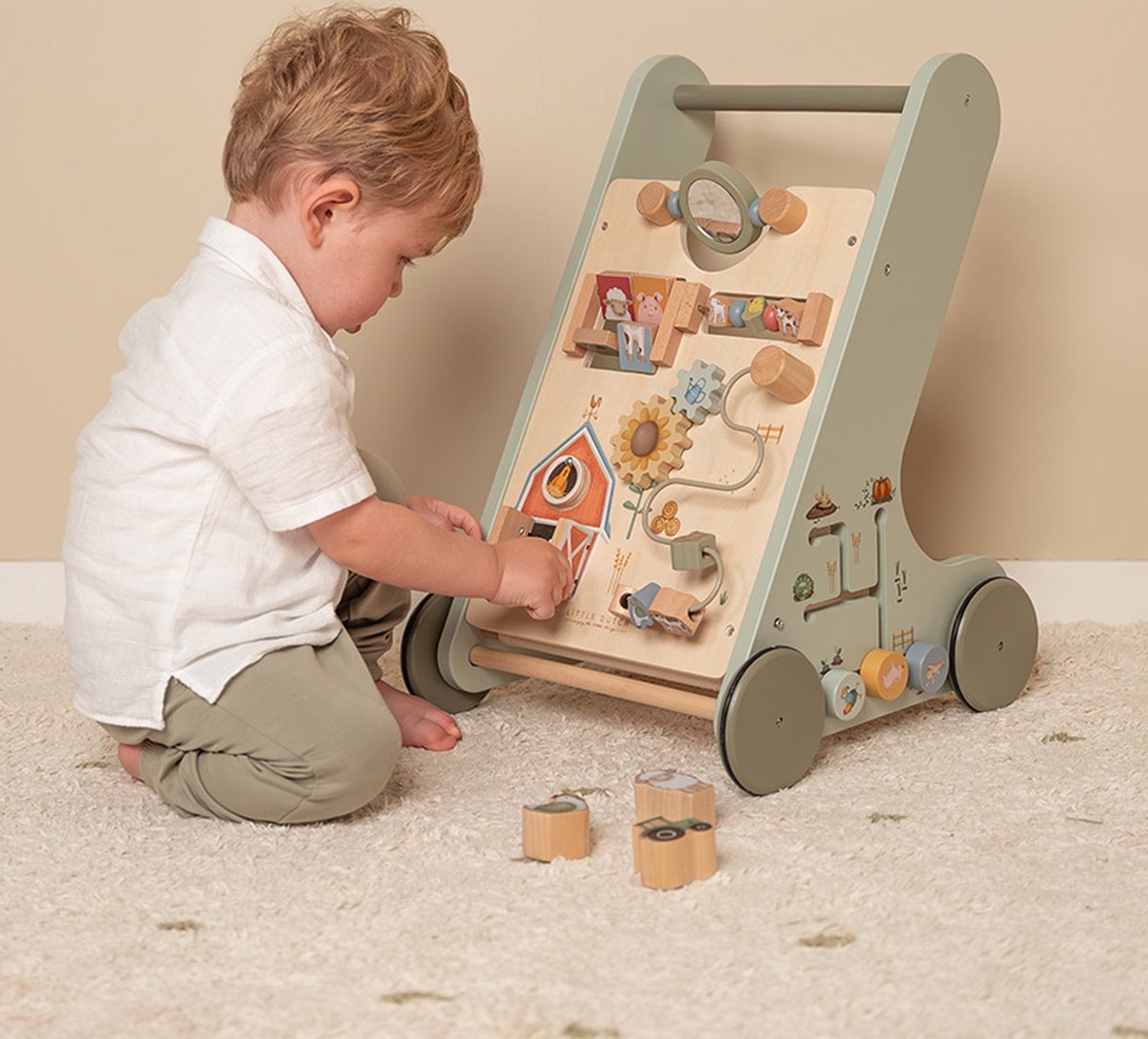 Little Dutch - Activiteiten loopwagen - Little Farm FSC — afbeelding 3
