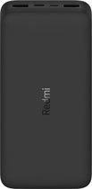 Xiaomi Redmi  Powerbank 20000 mAh - 18W Fast Charge - Zwart