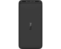 Xiaomi Redmi  Powerbank 20000 mAh - 18W Fast Charge - Zwart