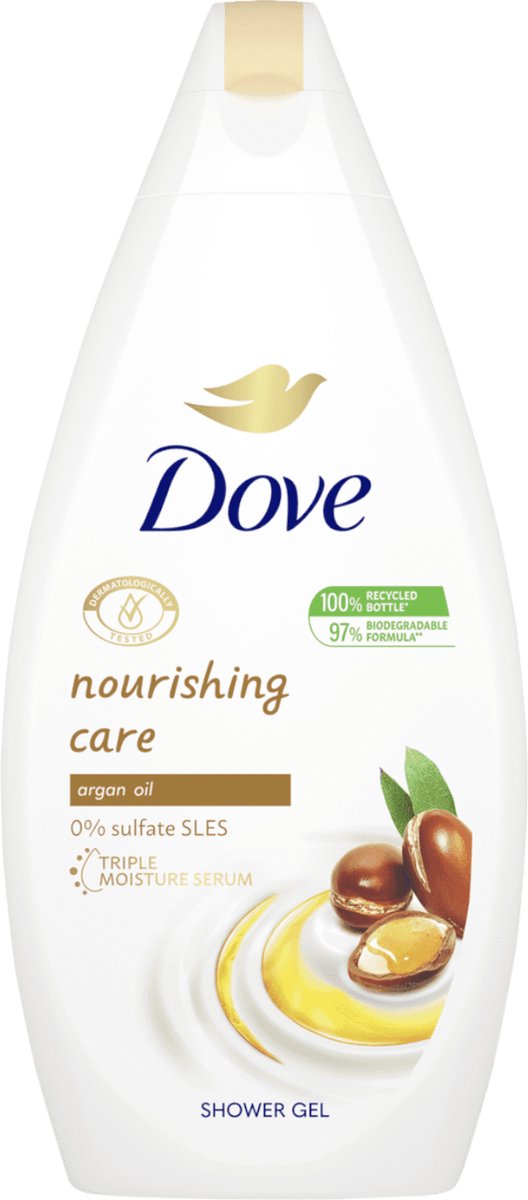 Goedkoopste Dove Douchegel - Moisturising Care & Oil 400 ml