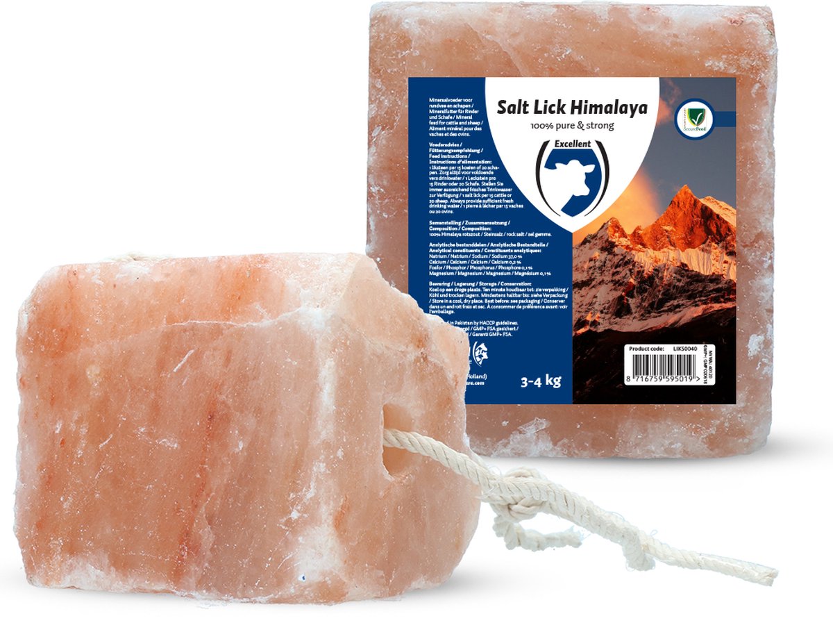 Excellent Salt Lick Himalaya - Pierre à lécher pour chevaux - Empêche  l'ennui - Facile