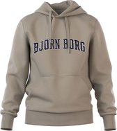 SINGLES DAY! Bjorn Borg - Björn Borg Essential Hoodie Khaki - Heren - Maat XL - Regular-fit