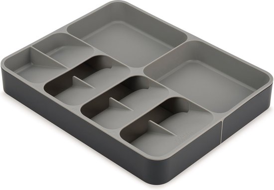 Joseph Joseph - DrawerStore - Bestekorganiser - Uitschuifbaar - Grijs