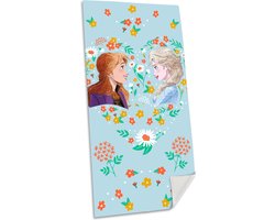 Frozen strandlaken Anne & Elsa 70 x 140 cm