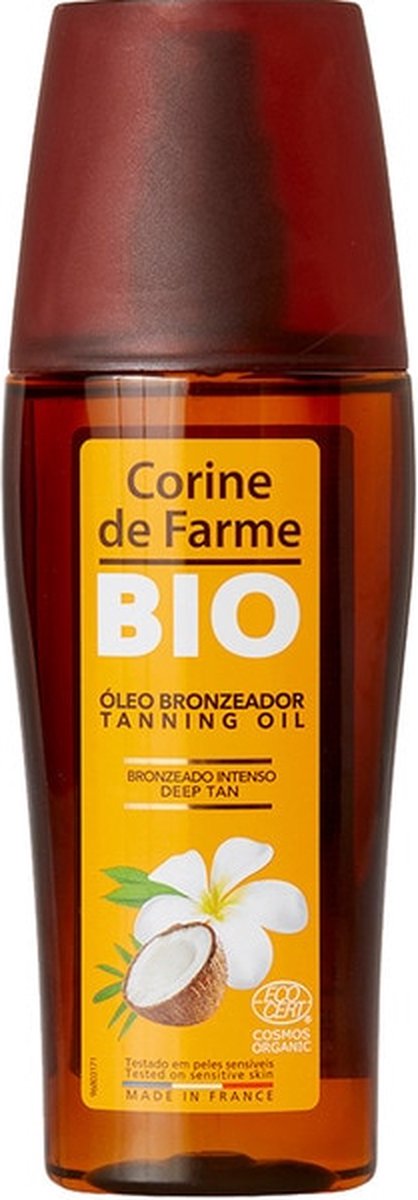 Corine de Farme BIO - Bruinend Olie - Intense Bruining 150ml Biologische Looiolie met Biologische Kokosolie