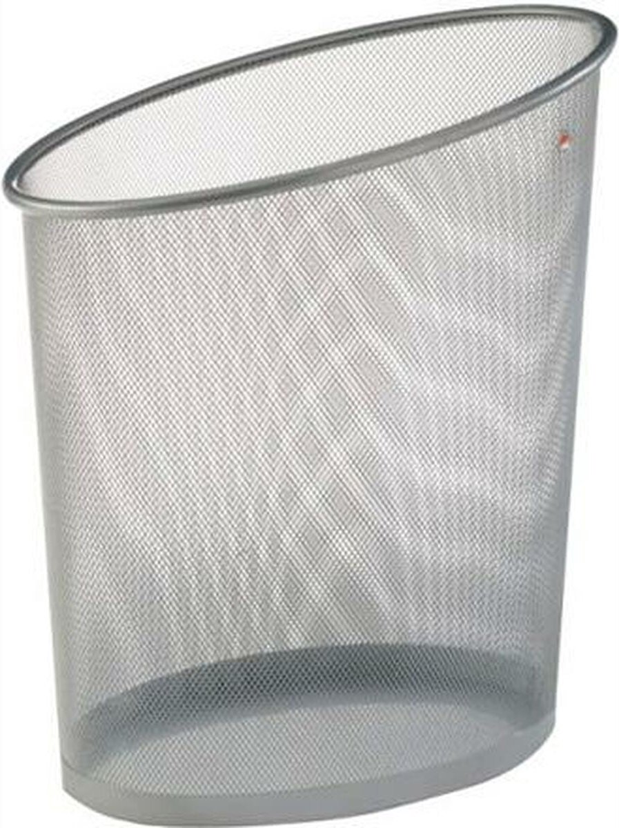 Goedkoopste Prullenbak Archivo 2000 MESHCORB M Grijs Staal 18 L