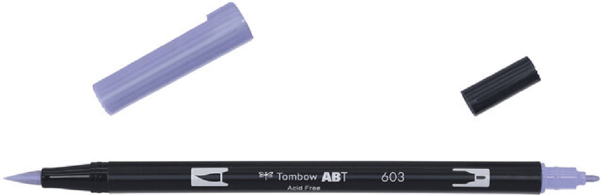 Tombow ABT Dual Brush Pen 603 periwinkle