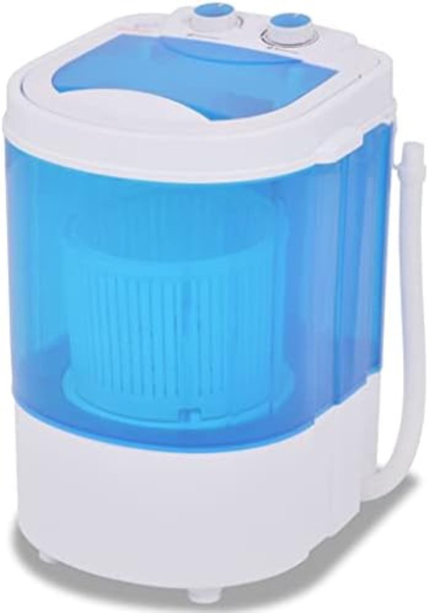 Mini-wasmachine, 11 liter, opvouwbare wasmachine, klein