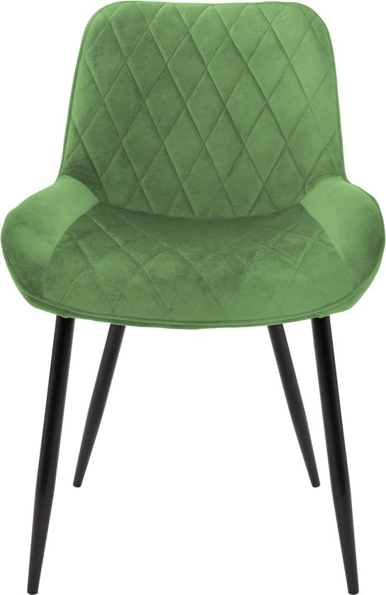 ECD Germany Lot de 2 Chaises de Salle à Manger, avec Dossier et