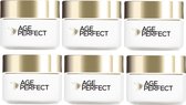 L'Oréal Paris Age Perfect Cell Renaissance Revitaliserende Verzorging Dagcrème SPF30 - 6x50ml - Voordeelverpakking
