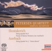 Petersen Quartett, Zoryana Kushpler - Shostakovitch: String Quartet No. 8/Auerbach: String Quartet No.3 (Super Audio CD)