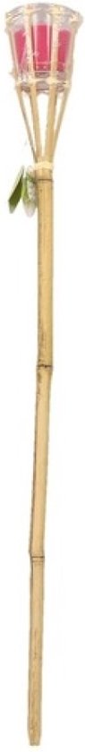 Tuinfakkel Bamboe 76 cm - Geel