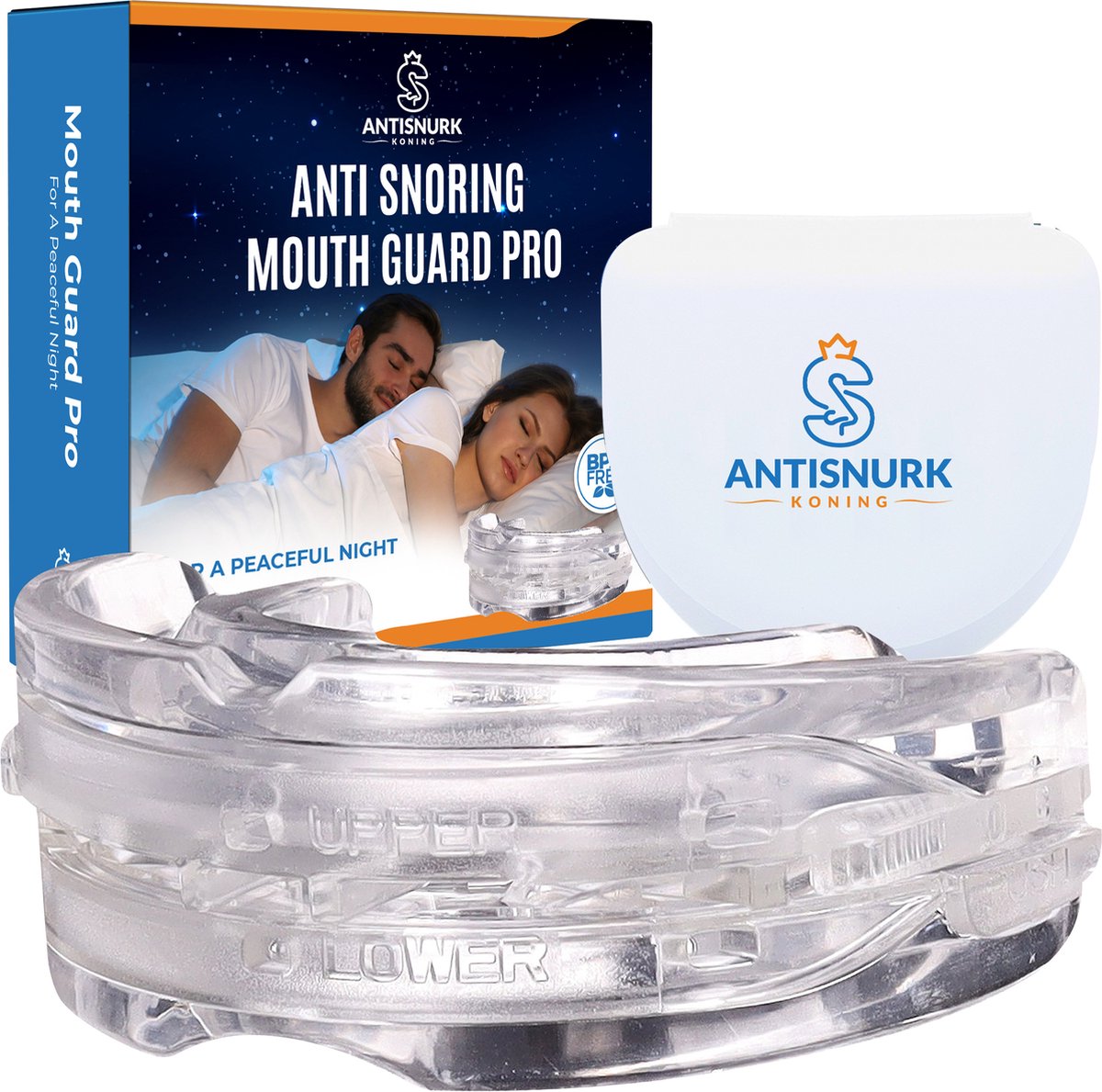 Anti Snurkbeugel Pro - Verstelbaar - Anti Snurk Producten - Man & Vrouw - Antisnurkkoning