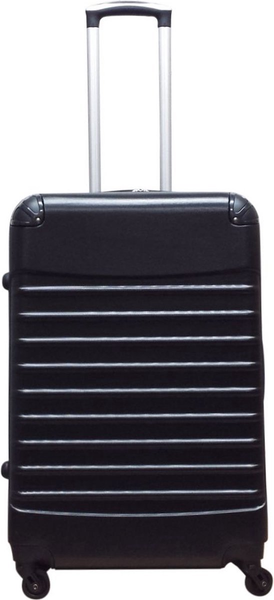 Koffer Vierkant Travelerz ABS - Zwart L