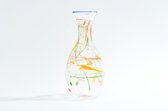 Massimo Lunardon - Kleurrijke 1 Liter Karaf - Glas - Hittebestendig - Perfect voor thuis