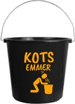 Emmer - Kotsemmer - 5 liter - kado - verjaardag - Oranje