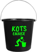 Emmer - Kotsemmer - 5 liter - kado - verjaardag - Groen