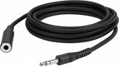 Caliber Jack Verlengkabel - Aux 3.5mm - Audio kabel - 1,5 Meter - Male to Female - Zwart (CLA150.1E)