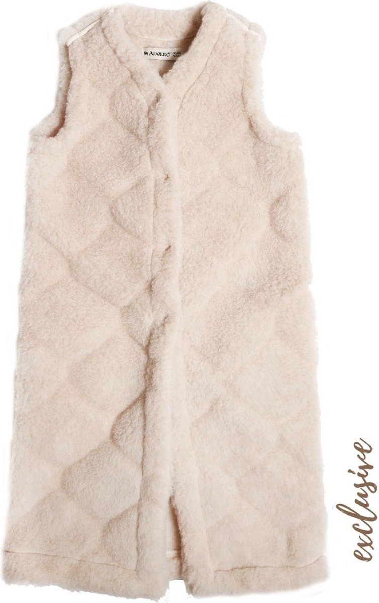 Alwero Exclusive bodywarmer Alfen 3D -L Beige