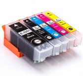 Inktcartridge Geschikt voor Epson 33XL - Multipack van 5 stuks - Met Chip