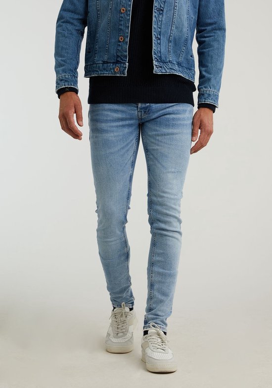 Chasin' Jeans Slim-fit jeans EGO Crawford Blauw Maat W36L32
