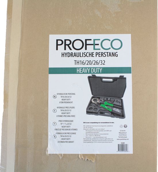 RENEW FORCE ZACISKARKA DO RUR PEX AL PERT PRASA HYDRAULICZNA 16 20 26 32 mm 8 MATRYC HP-X1-BASIC